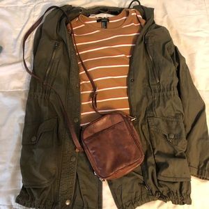 Army Green “Utility Parka” Jacket